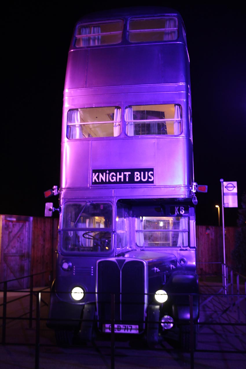 Harry Potter Studio Tour - Warner Bros Studio London - Knight Bus